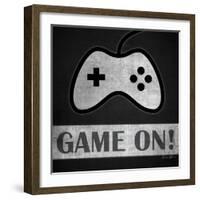 Game on 2 Monochromatic-Denise Brown-Framed Premium Giclee Print