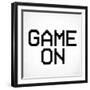 Game On 3 BW-Kimberly Allen-Framed Art Print