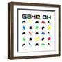 Game On Controls-Milli Villa-Framed Art Print