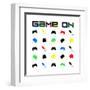 Game On Controls-Milli Villa-Framed Art Print