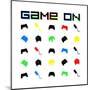 Game On Controls-Milli Villa-Mounted Art Print