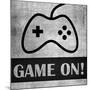 Game on Monochrome-Denise Brown-Mounted Art Print