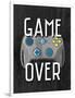 Game Over 1-Kimberly Allen-Framed Art Print