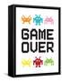 Game Over 2-Jennifer McCully-Framed Stretched Canvas