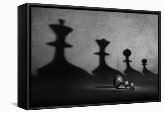 Game Over-Victoria Ivanova-Framed Stretched Canvas