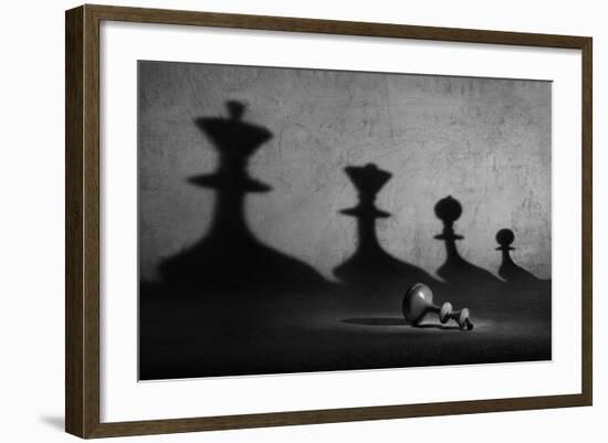 Game Over-Victoria Ivanova-Framed Photographic Print