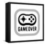 Game Over-Enrique Rodriguez Jr.-Framed Stretched Canvas