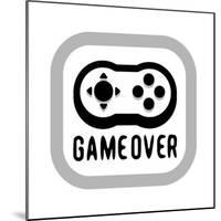 Game Over-Enrique Rodriguez Jr.-Mounted Art Print