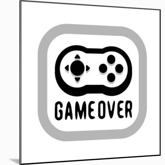 Game Over-Enrique Rodriguez Jr.-Mounted Art Print