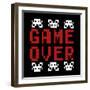 Game Over-Marcus Prime-Framed Art Print