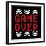 Game Over-Marcus Prime-Framed Art Print