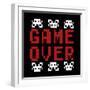 Game Over-Marcus Prime-Framed Art Print