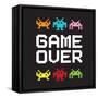 Game Over-Jennifer McCully-Framed Stretched Canvas