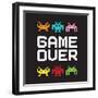 Game Over-Jennifer McCully-Framed Art Print