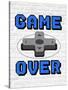 Game Over-Kimberly Allen-Stretched Canvas