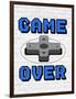 Game Over-Kimberly Allen-Framed Art Print