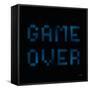 Game Over-Yass Naffas Designs-Framed Stretched Canvas