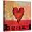 Game Play Heart-Alan Hopfensperger-Stretched Canvas
