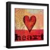 Game Play Heart-Alan Hopfensperger-Framed Art Print