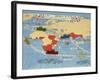 Game Play of Buy British, A New Map Game and An Exciting World Race, 1932-null-Framed Giclee Print