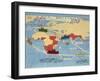 Game Play of Buy British, A New Map Game and An Exciting World Race, 1932-null-Framed Giclee Print