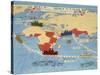 Game Play of Buy British, A New Map Game and An Exciting World Race, 1932-null-Stretched Canvas