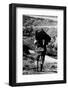 Game Warden Carrying a Killed Chamois at the Gran Paradiso Park-null-Framed Photographic Print