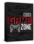 Game Zone-Kimberly Allen-Framed Stretched Canvas