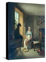 Gamekeeper and Cook-Sir David Wilkie-Stretched Canvas