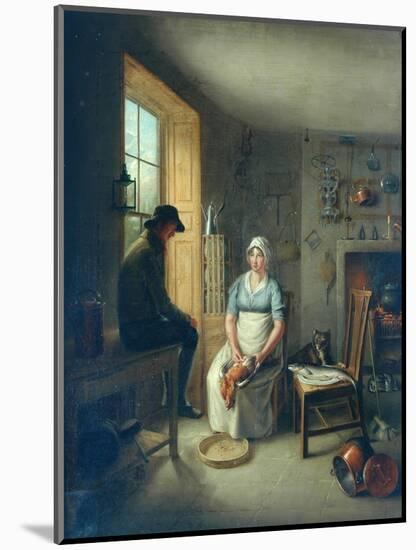 Gamekeeper and Cook-Sir David Wilkie-Mounted Giclee Print