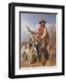 Gamekeeper with Dogs-Richard Ansdell-Framed Giclee Print