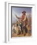 Gamekeeper with Dogs-Richard Ansdell-Framed Giclee Print