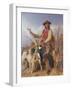 Gamekeeper with Dogs-Richard Ansdell-Framed Giclee Print