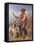 Gamekeeper with Dogs-Richard Ansdell-Framed Stretched Canvas