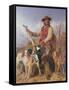 Gamekeeper with Dogs-Richard Ansdell-Framed Stretched Canvas