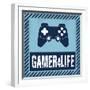 Gamer 4 Life-Marcus Prime-Framed Art Print