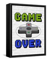 Gamer Five 2-Kimberly Allen-Framed Stretched Canvas