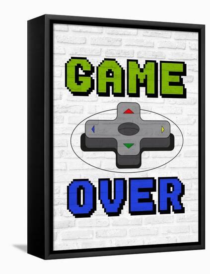 Gamer Five 2-Kimberly Allen-Framed Stretched Canvas