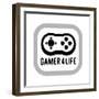 Gamer Life-Enrique Rodriguez Jr.-Framed Art Print