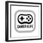 Gamer Life-Enrique Rodriguez Jr.-Framed Art Print