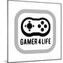 Gamer Life-Enrique Rodriguez Jr.-Mounted Art Print