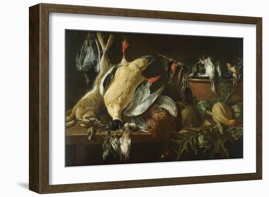 Games and Vegetables-Adriaen van Utrecht-Framed Giclee Print