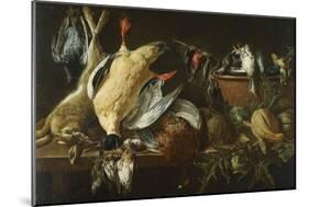 Games and Vegetables-Adriaen van Utrecht-Mounted Giclee Print