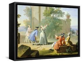 Games, Archery, 1751-1752-Giuseppe Zocchi-Framed Stretched Canvas