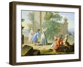 Games, Archery, 1751-1752-Giuseppe Zocchi-Framed Giclee Print