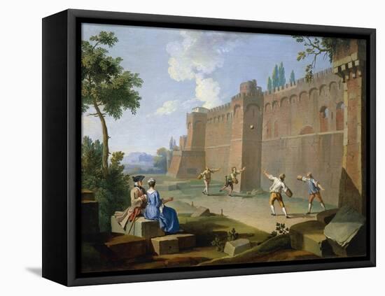 Games, Big Balloon, 1751-1752-Giuseppe Zocchi-Framed Stretched Canvas