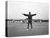 Games Master Taking a Gym Class, Airedale School, Castleford, West Yorkshire, 1962-Michael Walters-Stretched Canvas