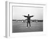 Games Master Taking a Gym Class, Airedale School, Castleford, West Yorkshire, 1962-Michael Walters-Framed Photographic Print