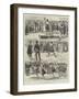 Games of the Highland Brigade at Cairo-Alfred Courbould-Framed Giclee Print