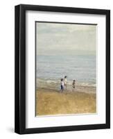 Games on the Beach-Alicia Grau-Framed Giclee Print